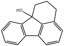 5,6-dihydrofluoranthen-6a(4H)-ol Struktur