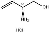 (R)-2-AMINO-BUT-3-EN-1-OL HYDROCHLORIDE
 Struktur