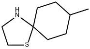 8-Methyl-1-thia-4-azaspiro[4.5]decane Struktur