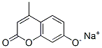 7-HYDROXY-4-METHYLCOUMARIN, SODIUM SALT 98 Struktur