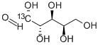 D-[2-13C]GALACTOSE Struktur