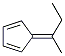 1-(1-Methylpropylidene)-2,4-cyclopentadiene Struktur