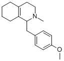 1-(4-METHOXY-BENZYL)-2-METHYL-1,2,3,4,5,6,7,8-OCTAHYDRO-ISOQUINOLINE Struktur