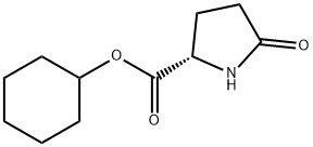 cyclohexyl 5-oxoprolinate Struktur