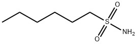 1-HEXANESULFONAMIDE Struktur