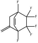 1,4,5,5,6,6-Hexafluoro-7-methylenebicyclo[2.2.2]oct-2-ene Struktur