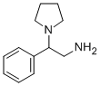 2-PHENYL-2-PYRROLIDINYLETHYLAMINE Struktur