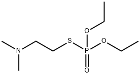 THIOPHOSPHORIC ACID O,O'-DIETHYL ESTER-S-(2-DIMETHYLAMINO-ETHYL ESTER) Struktur