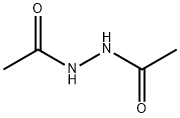 Diacetyl hydrazine Struktur