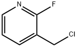 Pyridine, 3-(chloromethyl)-2-fluoro- (9CI) Struktur