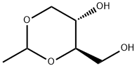 1,3-Dioxane-4-methanol, 5-hydroxy-2-methyl-, (4R,5S)- (9CI) Struktur