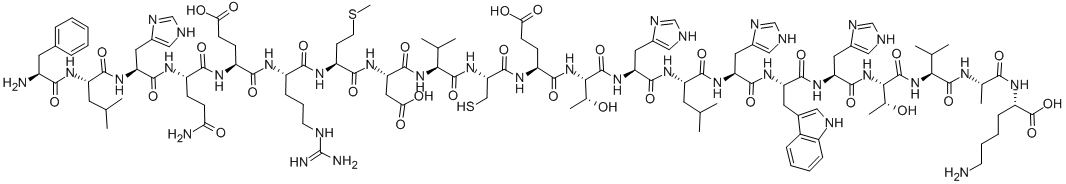 AMYLOID BETA/A4 PROTEIN PRECURSOR770 (135-155) Struktur