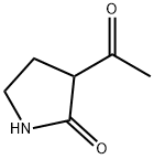 2-Pyrrolidinone, 3-acetyl- (8CI,9CI) Struktur