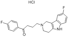 4'-FLUORO-4-(8-FLUORO-1,3,4,5-TETRAHYDRO-2H-PYRIDOó4,3-B]INDOL-2-YL)BUTYROPHENONEHCL,99% price.