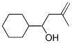 1-Cyclohexyl-3-methyl-3-butene-1-ol Struktur