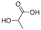 2-hydroxypropanoic acid Struktur