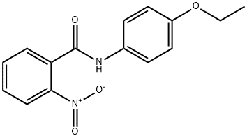 N-(4-ethoxyphenyl)-2-nitrobenzamide Struktur