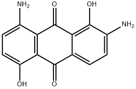 2,8-diamino-1,5-dihydroxyanthraquinone Struktur