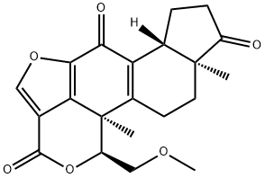 11-desacetoxywortmannin Struktur