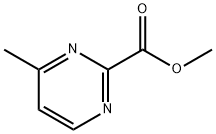 2-Pyrimidinecarboxylicacid,4-methyl-,methylester(9CI) Struktur