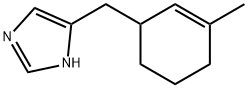 1H-Imidazole,  4-[(3-methyl-2-cyclohexen-1-yl)methyl]-  (9CI) Struktur