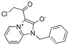 1-Benzyl-3-(chloroacetyl)-1H-imidazo[1,2-a]pyridin-4-ium-2-olate Struktur