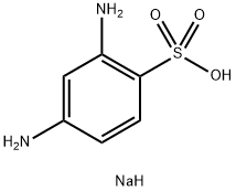 2,4-二氨基苯磺酸鈉 結(jié)構(gòu)式