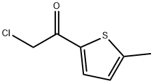 Ethanone, 2-chloro-1-(5-methyl-2-thienyl)- (9CI) Struktur