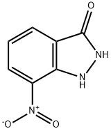 7-NITRO-1,2-DIHYDRO-3H-INDAZOL-3-ON Struktur