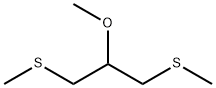 1,3-BIS(METHYLTHIO)-2-METHOXYPROPANE Struktur