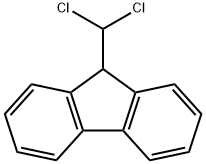 9-Dichloromethyl-9H-fluorene Struktur