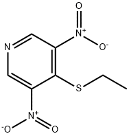 3,5-DINITRO-4-ETHYLTHIOPYRIDINE Struktur