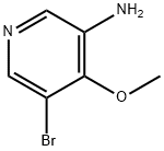 5-BROMO-4-METHOXYPYRIDIN-3-AMINE Struktur