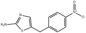 [5-(4-Nitrobenzyl)thiazol-2-yl]amine Struktur