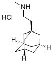 1-(2-Methylaminoethyl)adamantane hydrochloride Struktur