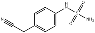 Sulfamide, [4-(cyanomethyl)phenyl]- (9CI) Struktur