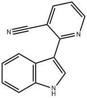 2-(1H-Indol-3-yl)-nicotinonitrile, 98+% C14H9N3, MW: 219.25 Struktur