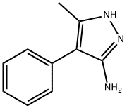 3-AMINO-5-METHYL-4-PHENYLPYRAZOLE Struktur