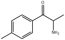 1-Propanone,  2-amino-1-(4-methylphenyl)- Struktur