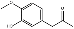 3-HYDROXY-4-METHOXYPHENYLACETONE Struktur