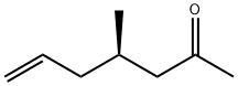 6-Hepten-2-one, 4-methyl-, (4R)- (9CI) Struktur