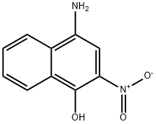 4-AMINO-2-NITRO-1-NAPHTHOL Struktur