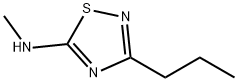 5-Methylamino-3-propyl-1,2,4-thiadiazole Struktur