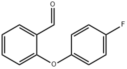 2-(4-FLUOROPHENOXY)BENZALDEHYDE Struktur