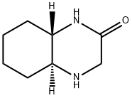 2(1H)-Quinoxalinone,octahydro-,(4aS-trans)-(9CI) Struktur