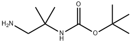 Carbamic acid, (2-amino-1,1-dimethylethyl)-, 1,1-dimethylethyl ester (9CI) Struktur