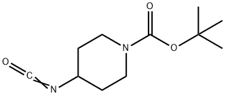 TERT-BUTYL 4-ISOCYANATOPIPERIDINE-1-CARBOXYLATE Struktur