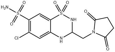 Sumetizide Structure