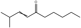 2-Methyl-3-decen-5-one Struktur