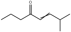 7-Methyl-5-octen-4-one Struktur